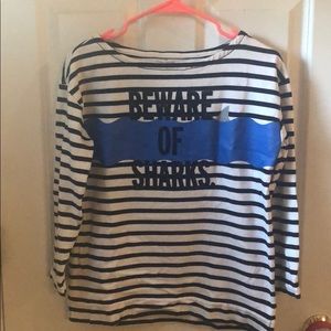 Kate Spade “Beware of Sharks”